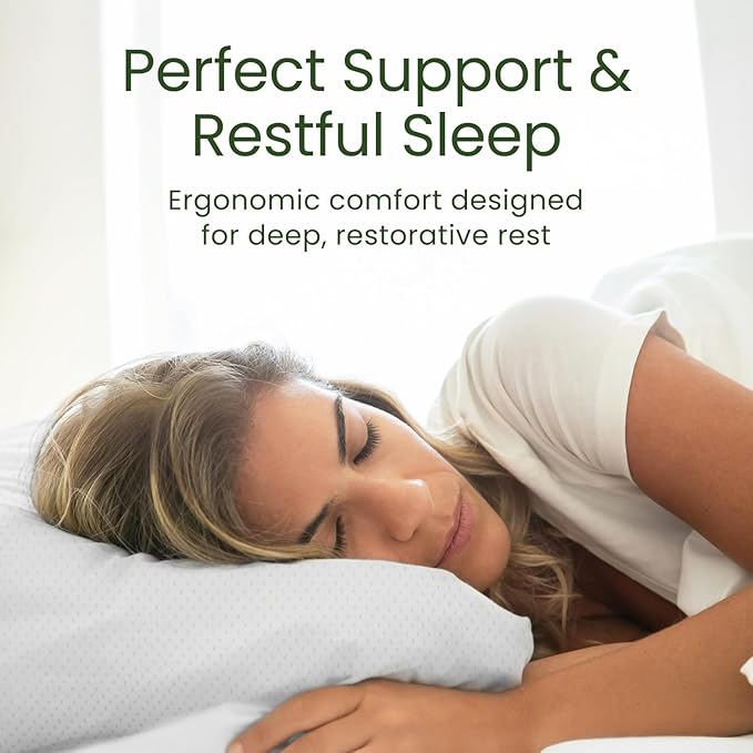 Shredded Memory Foam Pillow Queen Size - Image 4