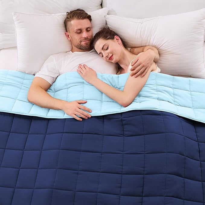 Weighted Blanket for Adults Cooling Heavy Blanket for Sleeping Perfect for by yescool