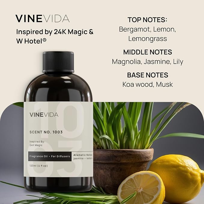 VINEVIDA Hotel Fragrance Collection Diffuser Oil - Image 2