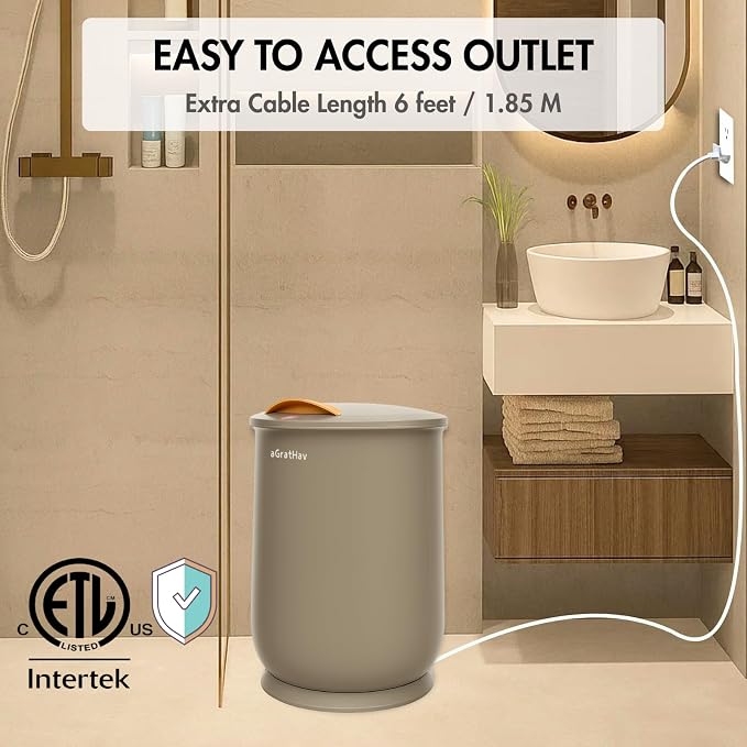 Towel Warmers Ultra Large Capacity Bucket Style 450W - Image 8