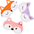 Haysandy 3 Pieces Sleep Mask for Kids Girls Cute Cat Sleeping Eye Cover Soft by Haysandy