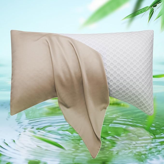 Cooling Curved Pillow Cases by ELIBABA