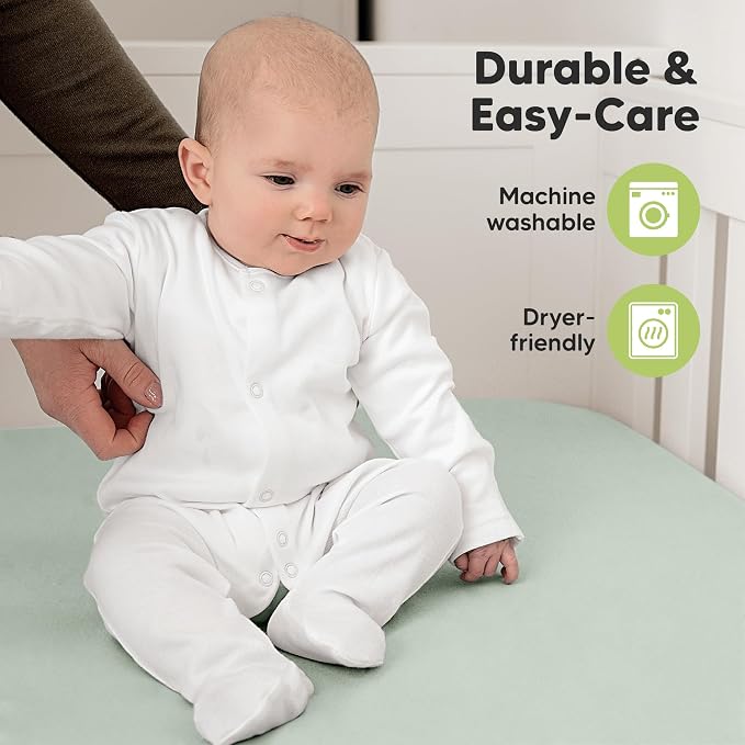 KeaBabies 2-Pack Organic Crib Sheets - Image 7