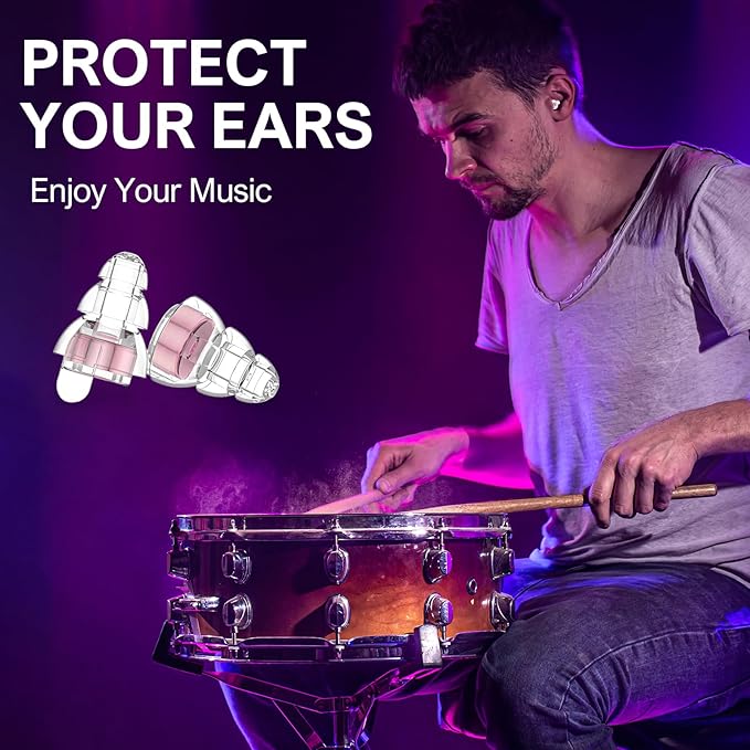 High Fidelity Concert Earplugs for Concerts Musicians，Earplugs for noise - Image 5