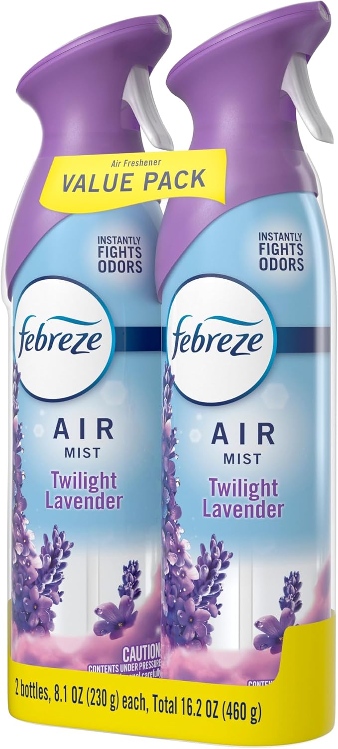 Febreze Air Mist, Air Freshener Spray, Odor Fighting Room Spray, Deodorizer - Image 12
