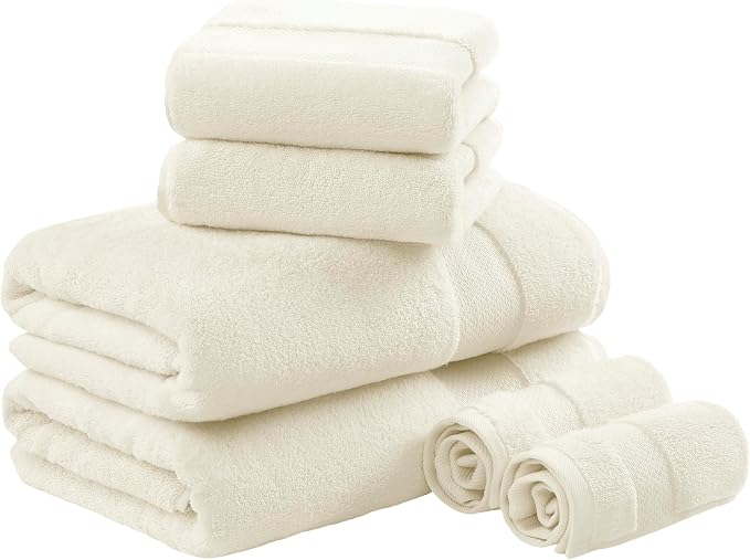 Madison Park Turkish 100% Cotton 600Gsm Luxury Premium Thick Soft Absorbent by MADISONPARK