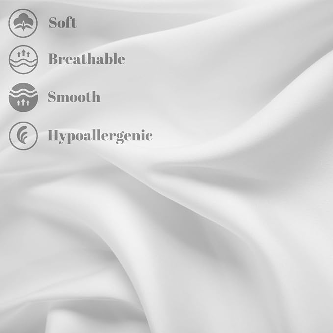 100% Mulberry Silk Pillowcase Set of 2 - Image 3