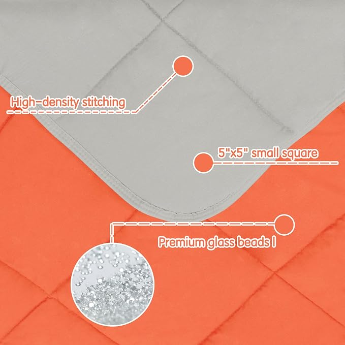 yescool Weighted Blanket Cooling Heavy Blanket - Image 2