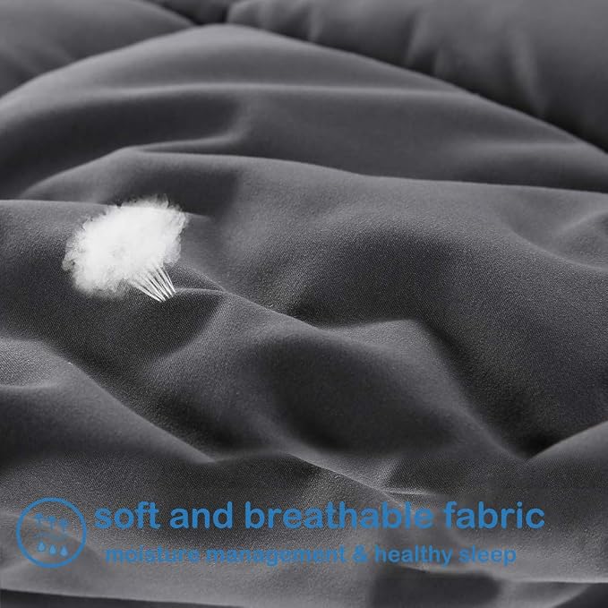 EASELAND Oversized King Down Alternative Comforter - Image 4