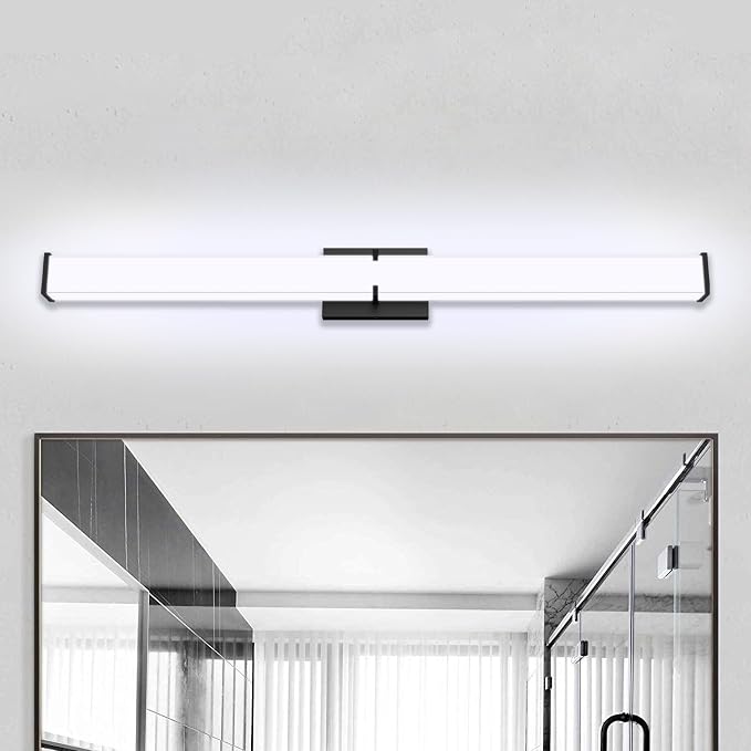 Bathroom Light Fixtures: 40 Inch ETL Certified LED Bathroom Vanity Light 5000K by NOVELUX