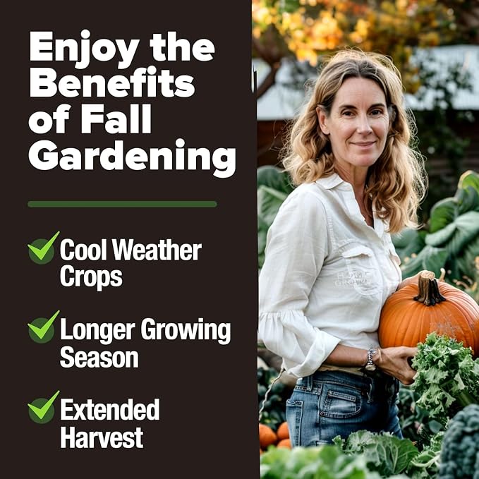 HOME GROWN 12 Fall Vegetable Seeds 9600+ Heirloom Non-GMO, High Germination - Image 5