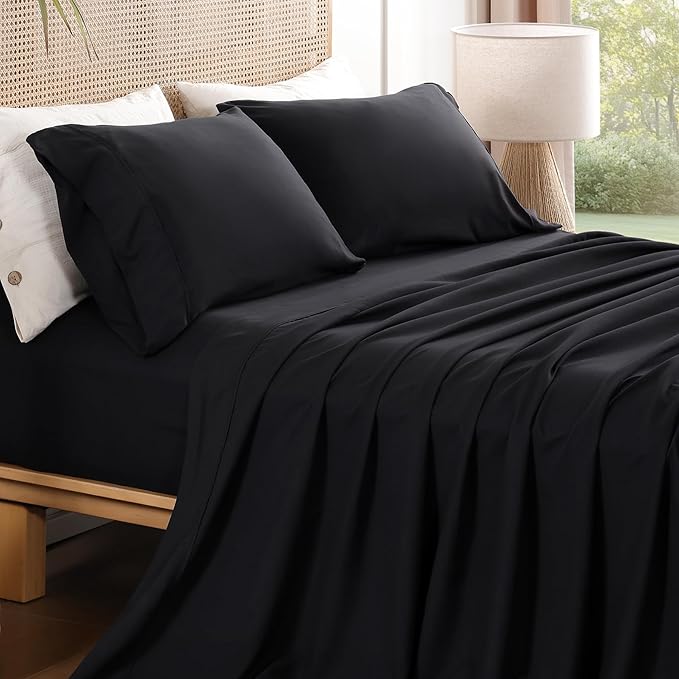 Full Sheet Set 4 Piece, Wrinkle Free, Oeko-Tex Certified by Dreava