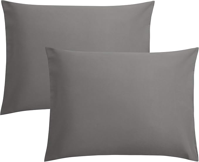 FLXXIE Pillow Cases Standard Size, Soft Microfiber Pillow Covers by FLXXIE