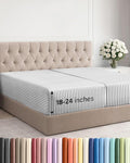 Extra Deep Split King Fitted Sheet by CGKUnlimited