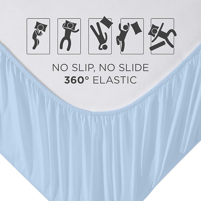 Royale Linens Fitted Sheet California King - Image 5