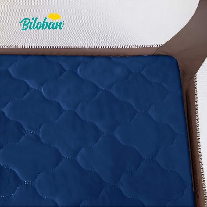 Pack and Play Mattress Protector Sheets Fitted Waterproof Pack and Play - Image 5