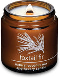 Hemlock Park Foxtail Fir Apothecary Hand-Poured Scented Candle | Crackling Wood by HemlockPark