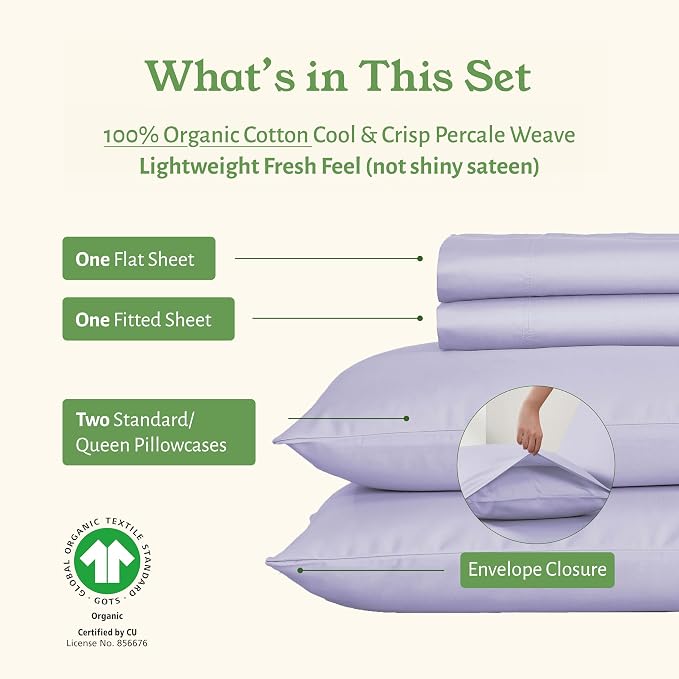 California Design Den Queen Size Bed Sheets - Image 4