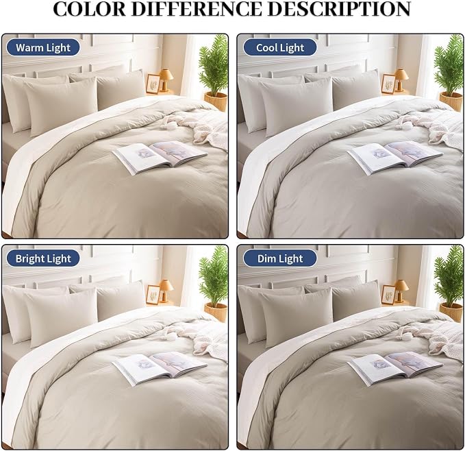 NEXHOME PRO Full Duvet Cover Set – 100% Certified Organic Cotton - Image 3