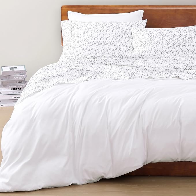 LANE LINEN Sustainably Produced 100% Organic Cotton Queen Sheet Set, Soft & - Image 8