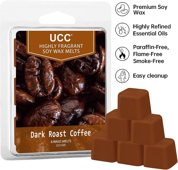 UCC Plant Based All Natural Wax Melts, Strong Fragrance, Long Lasting Premium - Image 4