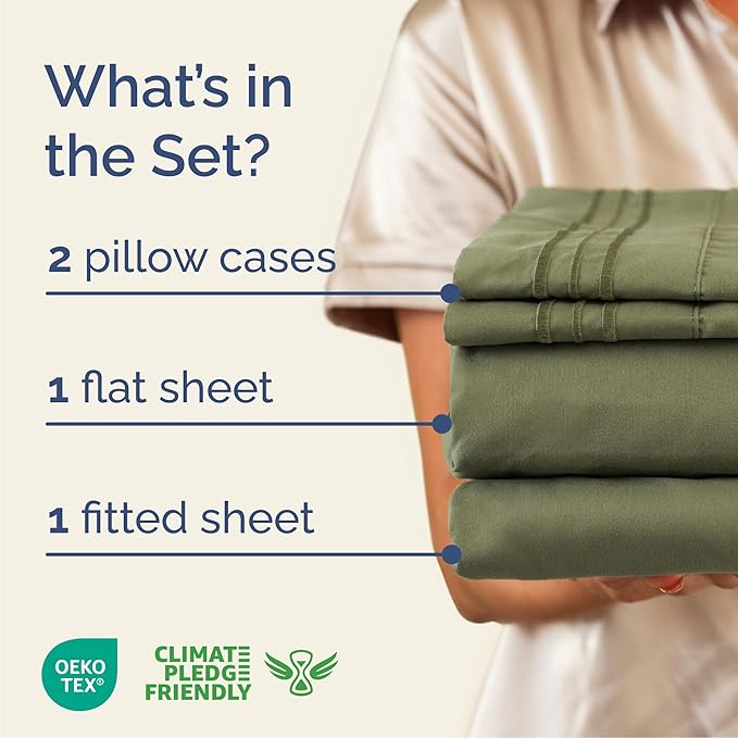 Cal King Size 4 Piece Sheet Set - Image 2