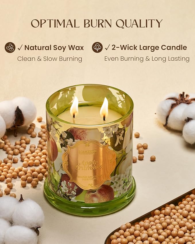 M&SENSE Apple Crumble Soy Candles - Image 4