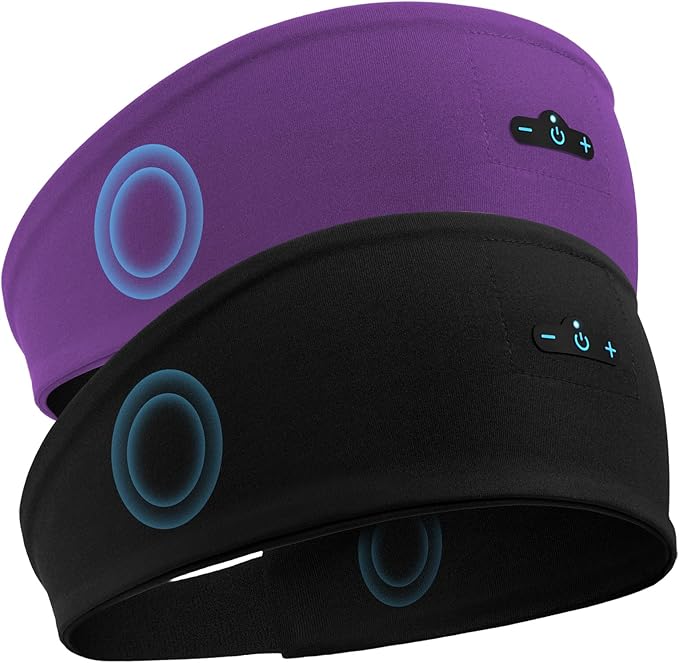 Sleep Headphones Bluetooth Headband by TOPIEI