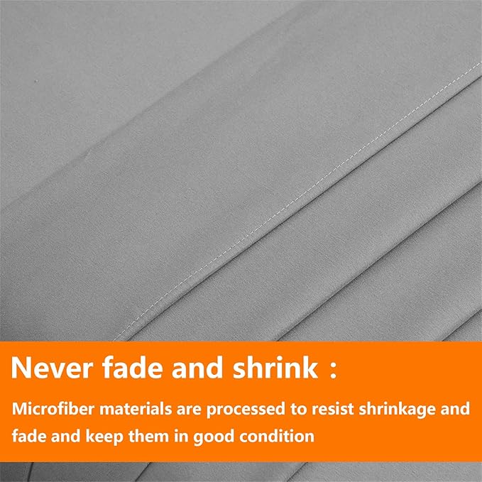 TAIMIT Grey King Size Comforter Set - Image 7