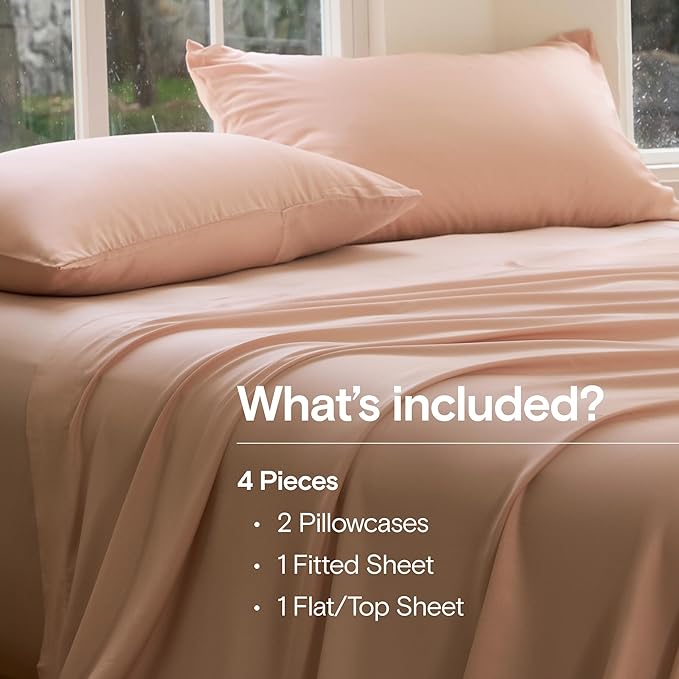 DOZ Sheet Set, 100% Viscose derived from Bamboo, Organically Grown, Buttery Soft - Image 2