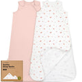 2-Pack Organic Baby Sleep Sacks, 100% Cotton by KeaBabies