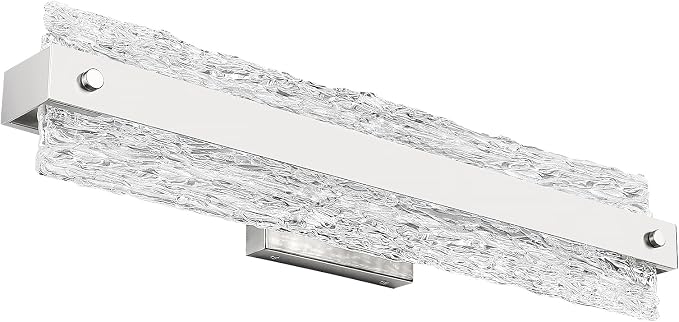 Brushed Nickel LED Bathroom Vanity Light, 24.4 Inch 15W Modern Dimmable - Image 8
