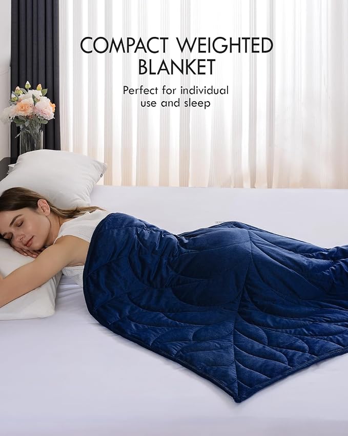 Kaisa Weighted Blanket for Adults, Soft Weighted Lap Blanket Machine Washable - Image 3