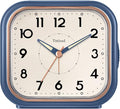 Tinload 4.3" Vintage Retro Analog Alarm Clock, Super Silent Non Ticking Clock by Tinload