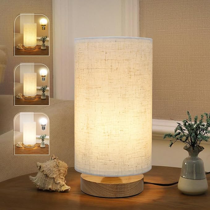 Minimalist Dimmable Nightstand Lamp by SEENSINY