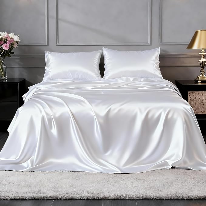 FreshCulture Satin Sheets King Size - Image 2