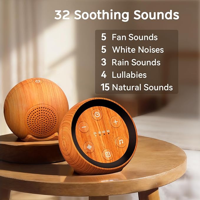 Continuous Sound Machine Battery Small White Noise Machine - Image 2
