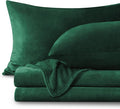 BEDELITE Flannel Sheets Twin Size Dark Green by BEDELITE