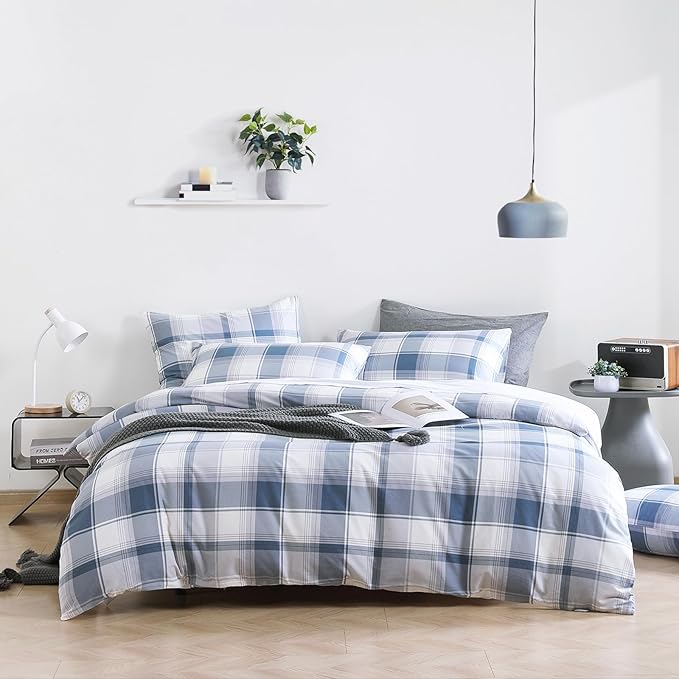 LEMIROE Vintage Cotton Comforter King Size 3Pcs by LEMIROEBEDDING
