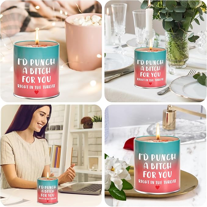 Hocis Scented Candle Gifts for Mom, Girlfriend, Valentine's Day, Funny Gifts - Image 4