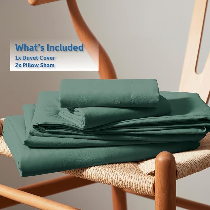Nestl Forest Green Duvet Cover Queen Size - Image 9