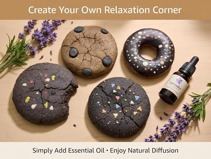 Handmade Ceramic Cookie Shape Passive Diffuser - Image 8