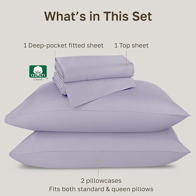 California Design Den Luxury 800 Thread Count Sheets Queen - Image 4
