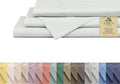 Linen Home 100% Cotton Percale Sheets King Size, Dove Grey, Deep Pocket by LINENHOME