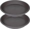 2 Pack of 22 inch Plant Saucer, Large Plant Tray, Heavy Sturdy Plant Drainage by Unknown