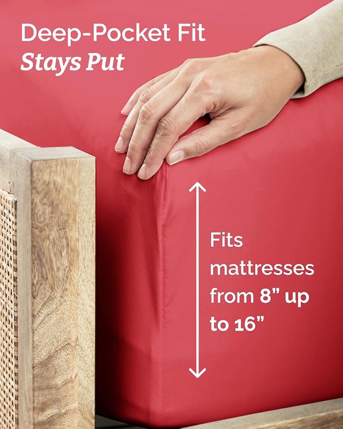 Twin XL 4 Piece Sheet Set - Image 4