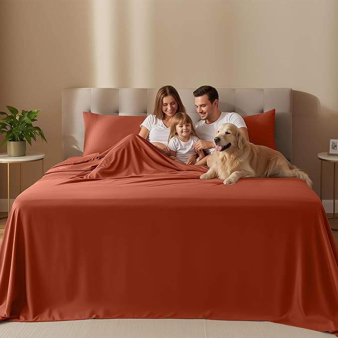 Utopia Bedding Queen Size Sheet Set – 4 Piece Bed Sheets, Soft and Breathable - Image 2