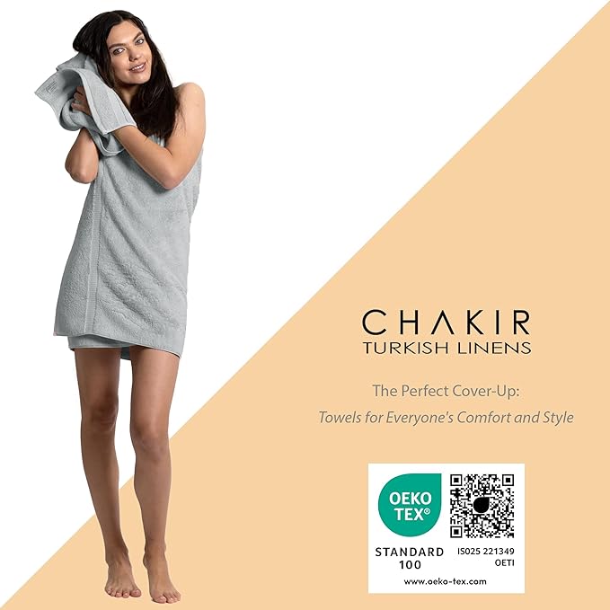 Chakir Turkish Linens | Hotel & Spa Quality 100% Cotton Premium Turkish Towels - Image 5