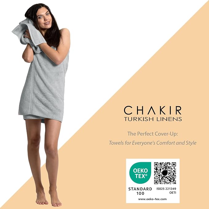 Chakir Turkish Linens, 100% Cotton Premium Quality Turkish Bath Sheets - Image 3