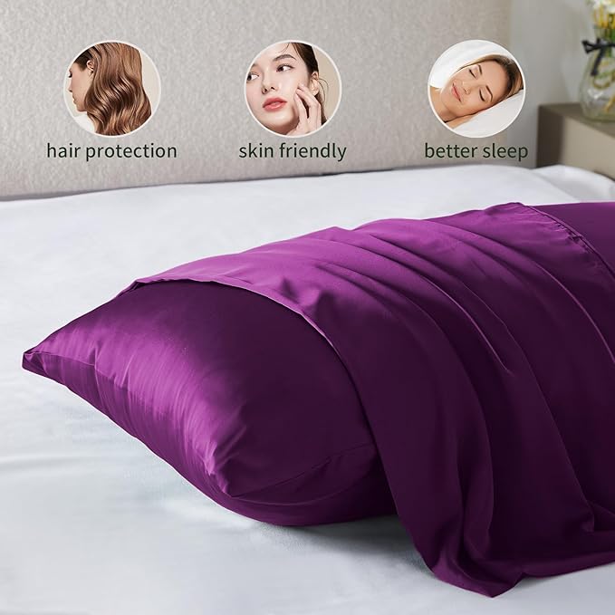 Mulberry Silk Pillowcase for Hair & Skin - Image 2